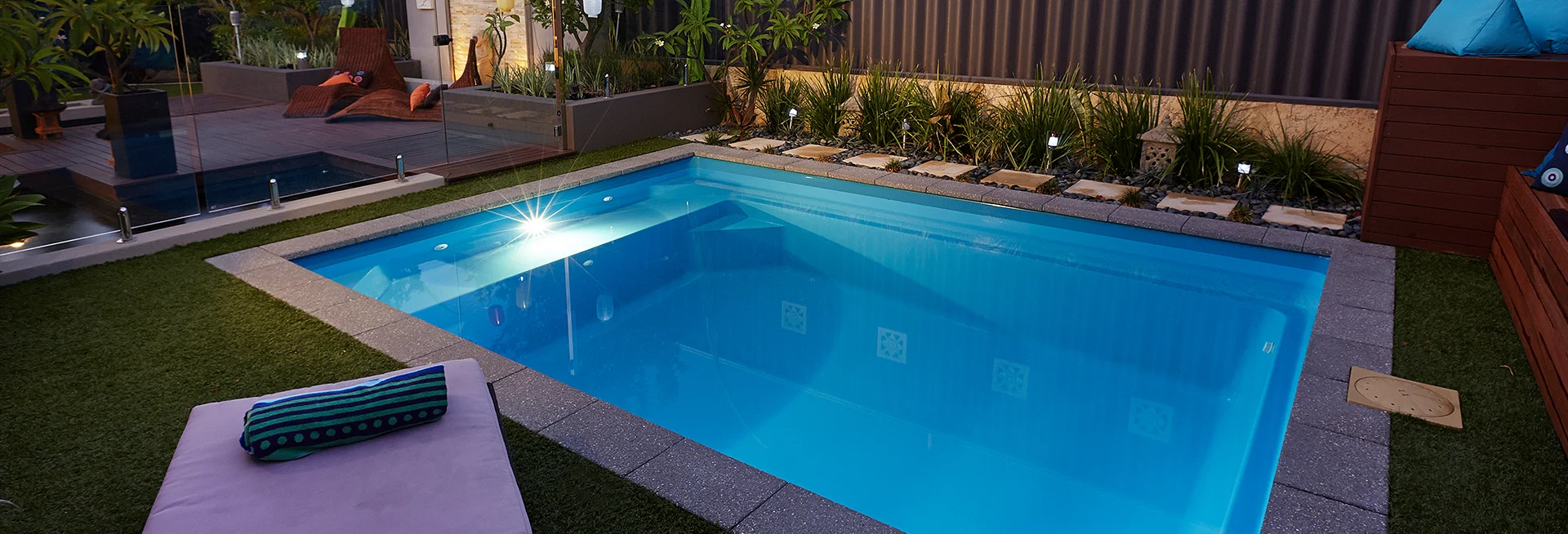 Plunge Pool Small Backyard Small Plunge Pool Design Builders Gold Coast